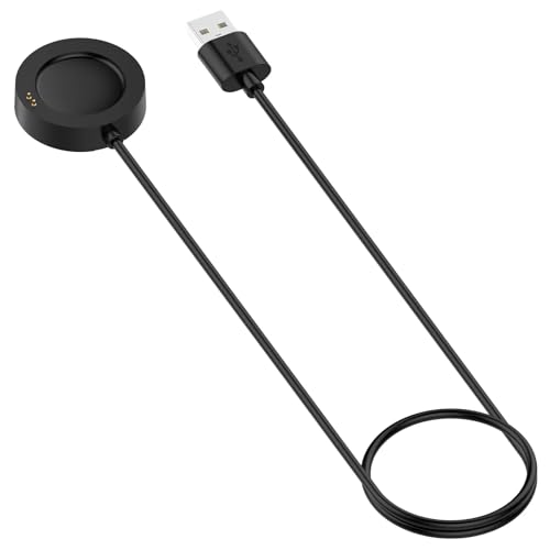 MEMELOKA Cargador Compatible con Xiaomi Watch 2/Watch 2 Pro, 100CM USB Cable de Carga Magnético - Negro
