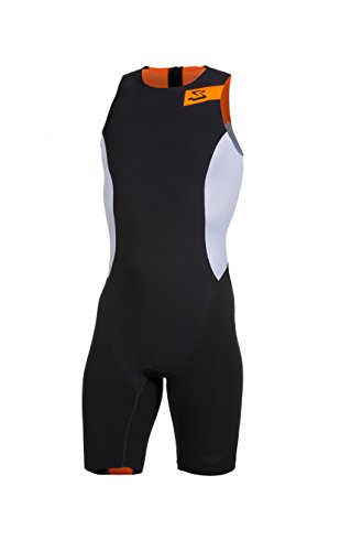 Spiuk Tritraje para Hombre Sprint, Color Negro/Naranja, Talla XXL