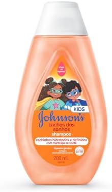 Johnson's Baby Shampoo Infantil Para Cabelos Cacheados Cachos Dos...