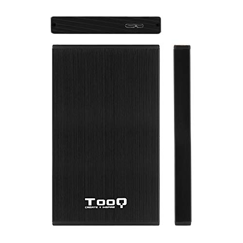Tooq TQE-2527B Hoesje voor Harde Schijf (2.5 Inch, SATA USB 3.0) Zwart - Afbeelding 3