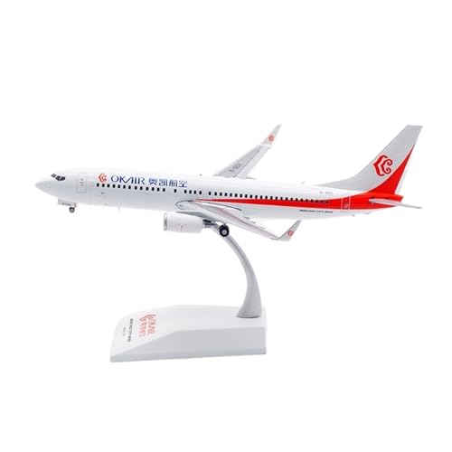 Modèle d'avion miniature Okay Airways B737-800 réplique 1/200 de collection finition haut de gamme
