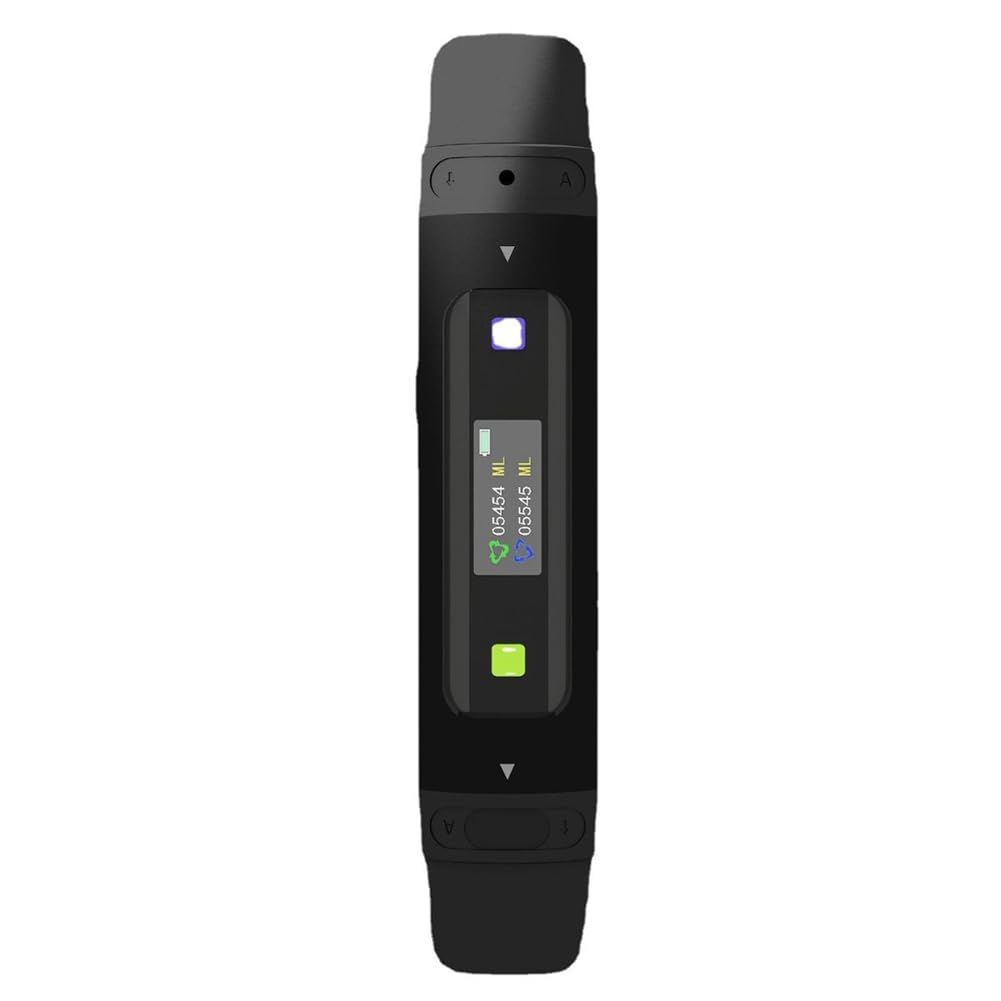 dissot Spiromètre Bluetooth pour téléphone portable - Résistance à l'enregistrement des données - Convient pour les enfants et les adultes
