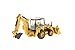 Diecast Masters 1/87 Caterpillar 450E Backhoe Loader- High Line Series
