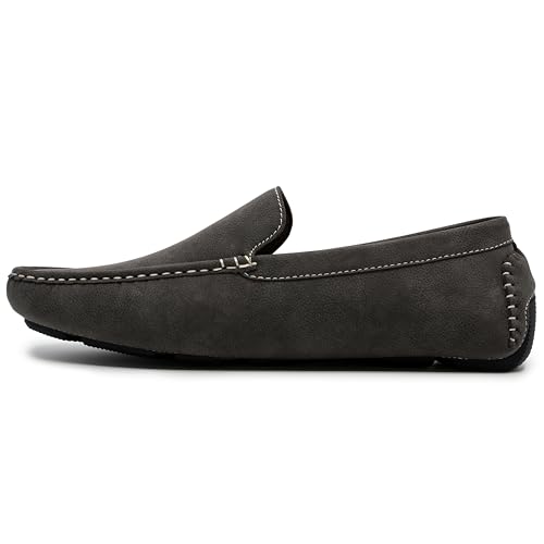 AKADEMIKS Men's Bit Loafers Slip on Driving Moccasins with Memory Foam Insole3