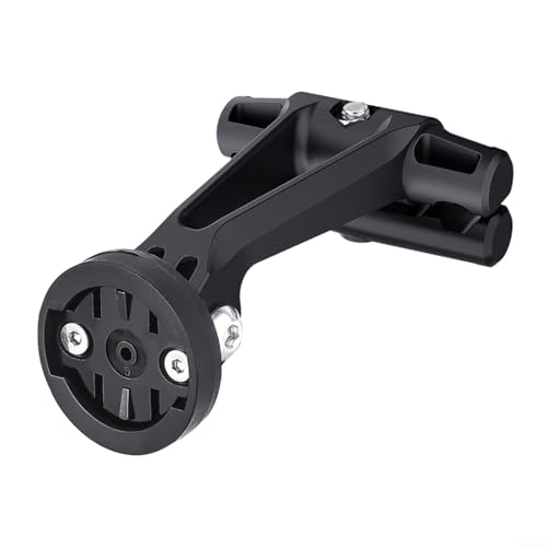 Alanmoship Soporte de montaje de luz trasera de bicicleta para Garmin para GoPro para DJI, accesorio de seguridad de ciclismo común, soporte ajustable de plástico con tornillos y llave inglesa, color