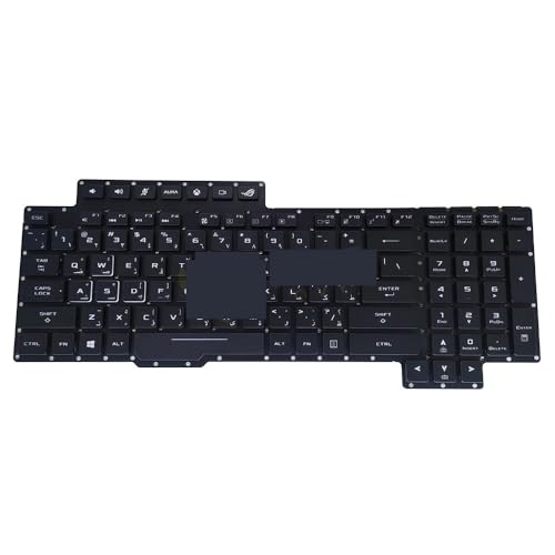 RGB obNCg `FR mEF[ ArA L[{[h ROG G703 G703GI G703GXR G703GX J[ Jt m[g PC p(Arabic RGB)