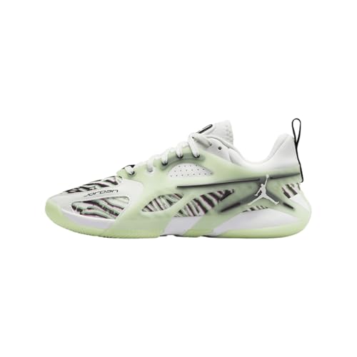 Jordan Heir Women's Basketball Shoes (FZ2471-100, Sail/Vapor Green/Black)