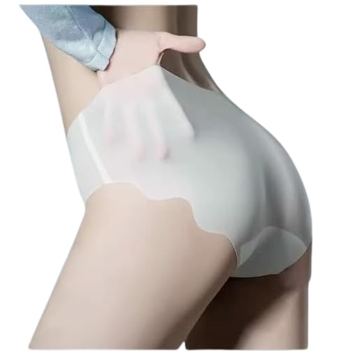 Womens Invisible Panties Laser Cut Ice Silk Panties | High Waist Women's Panties for Women | Transparent Panties