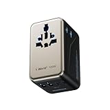 【最新改良型・より小さい！】 MOMAX 変換プラグ PD 100W GaN 急速充電 全世界対応 6台同時充電 2*PD USB-C+2*QC USB-A 海外用コンセント 2個AC差込口 海外変換プラグ C/BF/O/Aタイプ ヨーロッパ/韓国/イギリス/アメリカ/オーストラリアなどの国に対応 パソコン コンパクト