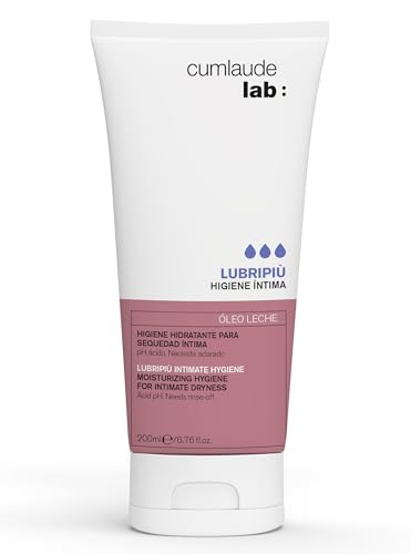 Nettoyant intime anti-sécheresse Cumlaude Lab Lubripiu huile-lait hydratante pH4.5