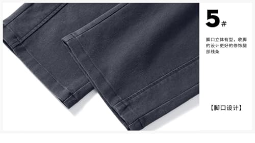 Jeans Pants Trouser Denim Comfortable Drip Floor Men's Versatile Style Japanese Long Lyocell Material3