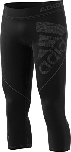 adidas Training Alphaskin Tech 3/4 Tights, Black, Small