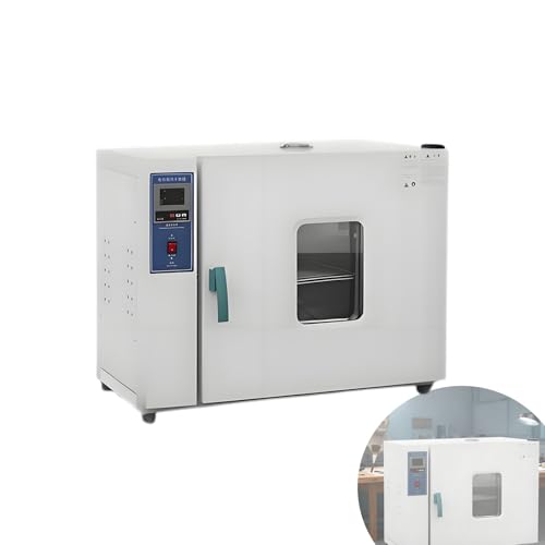 SIEEOUR Horno De Secado De 500 W Con Temporizador, Horno De Convección De Laboratorio, Horno De Secado Por Chorro Digital Industrial, Convección De Aire Forzado Para Curado Y Secado