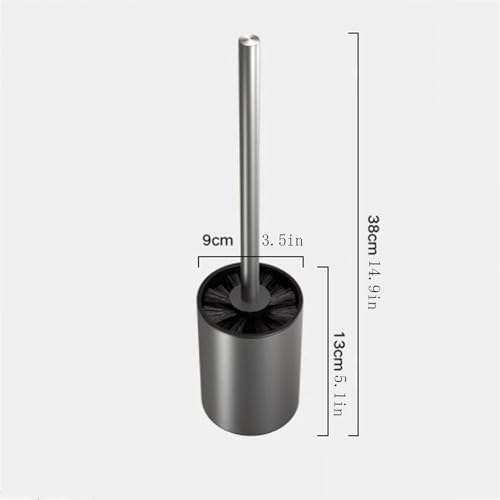 Brosse WC murale acier inoxydable idéale pour optimiser l'espace - 3