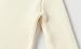 Mud Kingdom Little Girls Mock Neck Sweater Long Sleeve Knit Top Solid Ruffled Collar Undershirt Slim Fit Lettuce Trim Beige Size 7-8