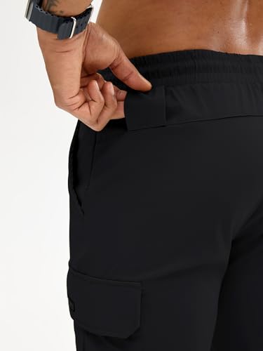 HOTake Men's Lightweight Joggers 4 Way Stretch Quick Dry Sweatpants with Pockets Cargo Joggers for Men Slim Fit3