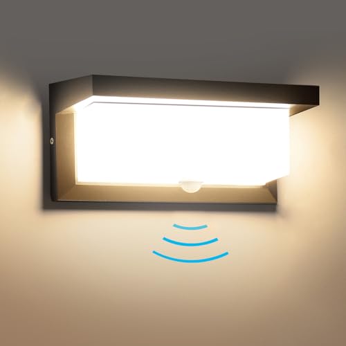 18W Motion Sensor Outdoor Lights (IP65 Aluminum)