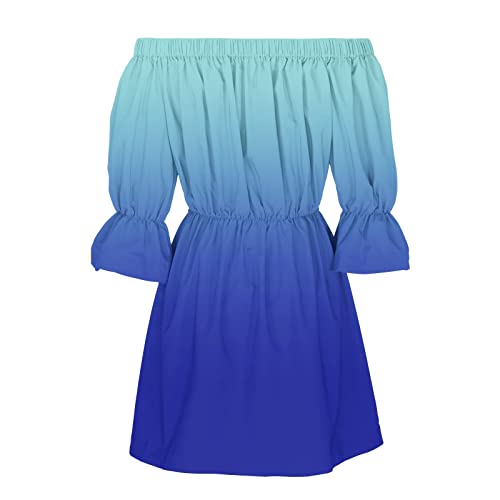 Robe longue d'été en coton de qualité supérieure et coupe fluide chic