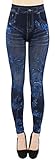 Diese Leggings passen ideal zu Stiefeln oder Stiefeletten! || Thermo Leggings Jeggings Strumpfhose Winter Leggings in Jeans Look