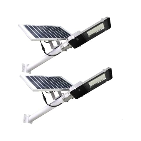 Jandei - Pack x2 Farolas Solares 200W Cover