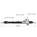 PHILTOP 26-2720 Rack and Pinion Steering Assembly For TSX 2004 2005 2006 2007 2008, 53010SDAA01 Power Steering Rack and Pinion Assembly