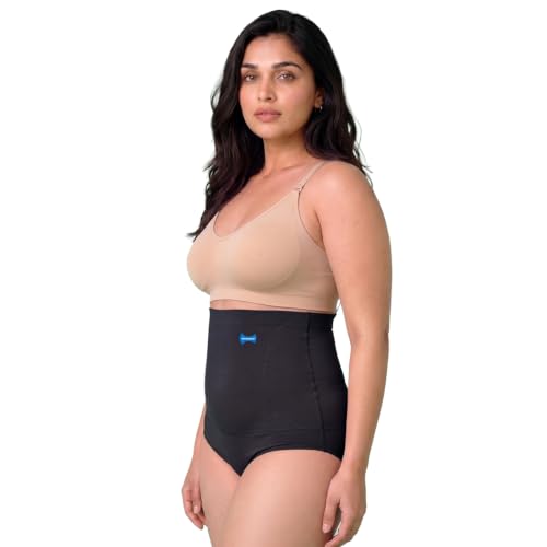Image of dermawear Women Cotton Blended Mini Corset 9 Inch High Waist Abdomen Shapwear Panty