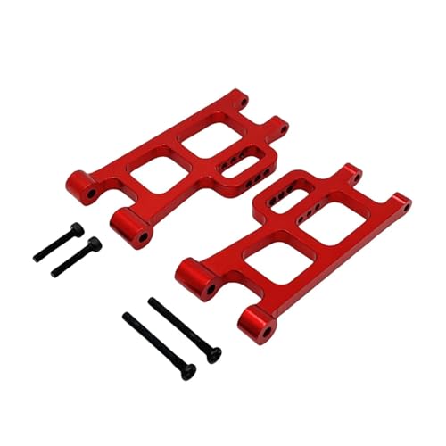 Bras oscilant MJX 14207 14208 en métal rouge pour voiture RC 1/14