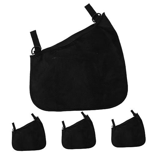 BESPORTBLE Stroller Mesh Storage Bag 4pcs Baby Stroller Hanging Storage Pouch Compact Design for Pacifiers More