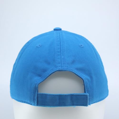 Image of Classic Washed Cotton Baseball Cap - Vintage Adjustable Dad Hat, Curved Bill for Men Women, Outdoor Everyday Wear