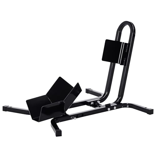 HOMCOM Metal Motorcycle Motorbike Wheel Chock Locking Stand System...