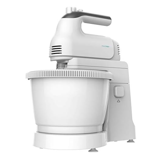 Cecotec Batidora de Varillas PowerTwist 500 Gyro. 500 W, Bol Autogiratorio de 3,5L de Capacidad, 5 Niveles de Velocidad, Función Turbo, Diseño Ergonómico, 3 Accesorios