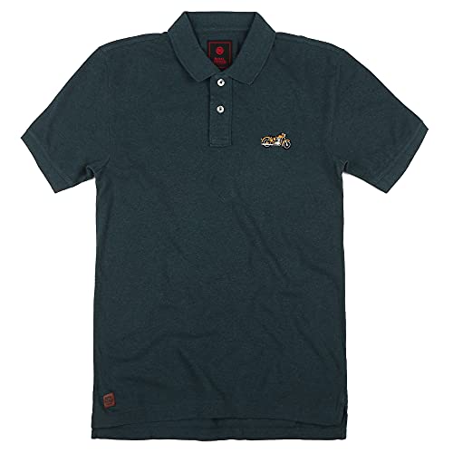 Image of Royal Enfield Colourful Himalayan Crew T-Shirt Blue L