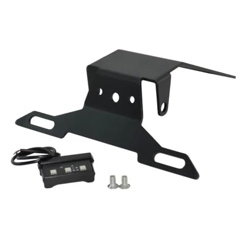 Support plaque immatriculation H2SX aluminium haut de gamme | Ligne épurée 2018-2023