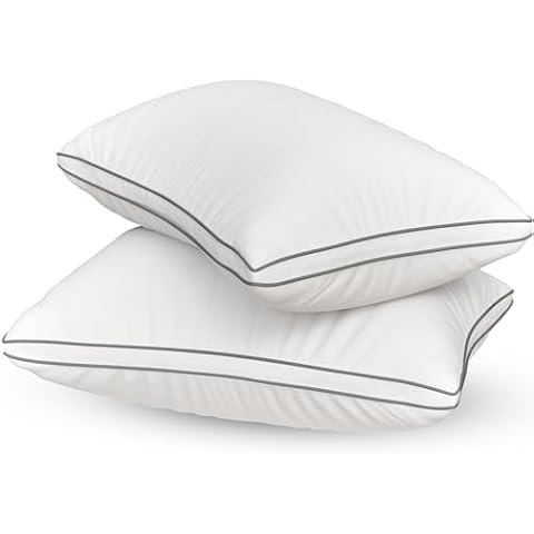 Tooflee Luxury Down Alternative Pillows Set Cover