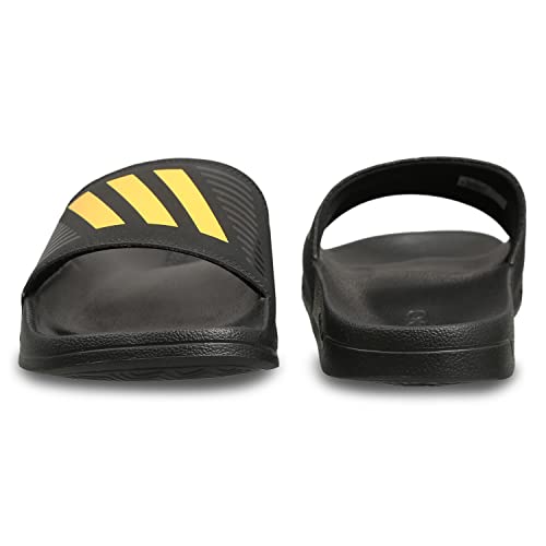 Image of Adidas Men Contaro M Synthetic Swim Slide CBLACK /ACTGOL | HPU72