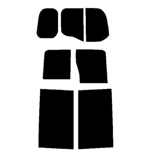 株式会社セブン 2層構造ハードコートフィルム ステップワゴン 対応 RP1・RP2・RP3・RP4 リヤーセット カット済みカーフィルム ダークスモーク