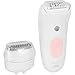 Braun Silk-épil 5, Epilierer für einfache Haarentfernung, wasserdicht, weiche Haut, lange Lebensdauer, mit Rasierkopf für Frauen und Trimmer, 5-030, Weiß/Rosa