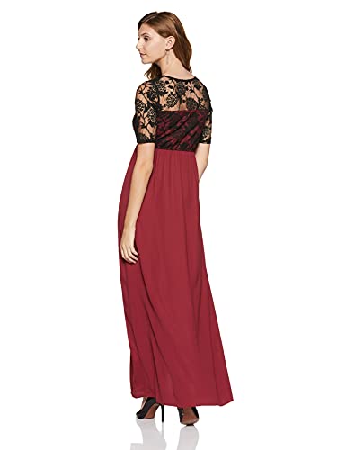 Image of Miss Olive Women's Crepe Skater Maxi Dress