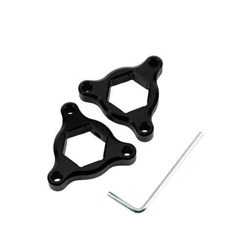 14MM 17MM Motorrad Tuning Ersatzteile Federgabel Vorspannung Teller for MT-09 B-KING Z800(Black17mm)