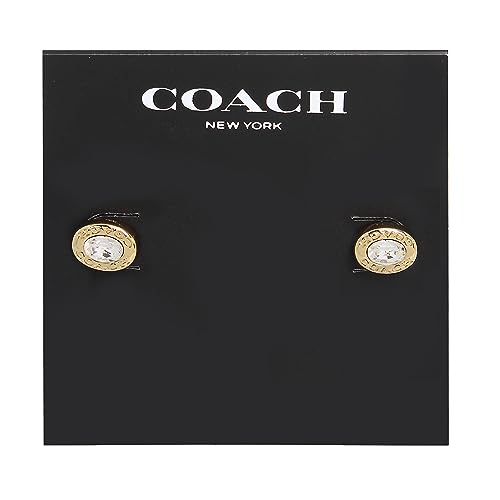 COACH Women's Signature Stud Earrings3