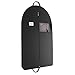 Premium Quality Black Garment Travel and Storage Breathable Bag 26 inch x 42 inch x 5 inch with Zipper and Eye-Hole and Carry Handles for Folding for Suits Tuxedos Dresses Coats