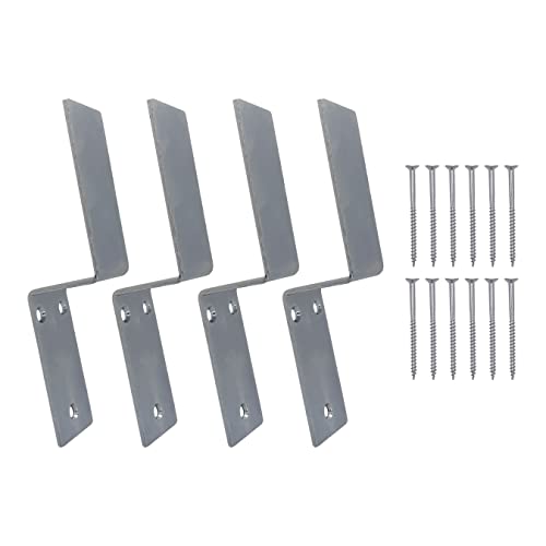 Support de verrouillage de porte ultra résistant pour barre de sécurité 2x4