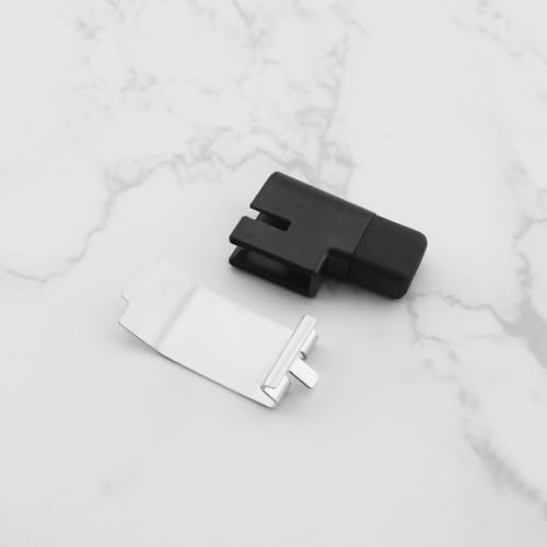 The Lord of the Tools 2-teiliges Auto Tankklappen Reparaturset 7H0809948 7H0809932 Kompatibel mit VW T5 T5.1 T6 Transporter Kraftstoff Tankanschluss Stoßdämpfer und Kraftstofffang Federclip