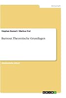 Burnout. Theoretische Grundlagen 3668137145 Book Cover