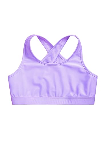 Hansber Kids Girls 3pcs Gymnastics Sports Outfits Hoodies with Crop Tank Tops Leggings Set Gym Yoga Running Activewear4