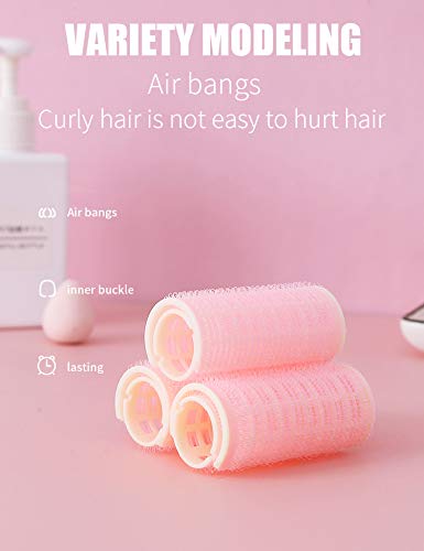 Bangs Roll,Diy Air Bang Hair Curlers Self-Adhesive Spiral Hair Rollers 2 Packs #TOP2