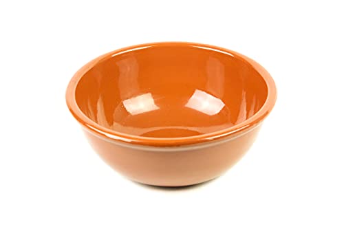 ARTESANIAROCA Cuenco de Barro Grande, esmaltado Completo Medidas diámetro 29,7cm x 12,2cm Altura (diámetro Base 14cm) Cover