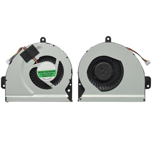 Ventilador de CPU de repuesto para Asus X53S A43 A43S A53E A53S K53SJ K43 K53 K53S K53E K53BR K53BY K53SC K53V K53Z X43