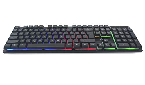 Teclado Gamer Usb Semi Mecânico Iluminado Liba Gamer