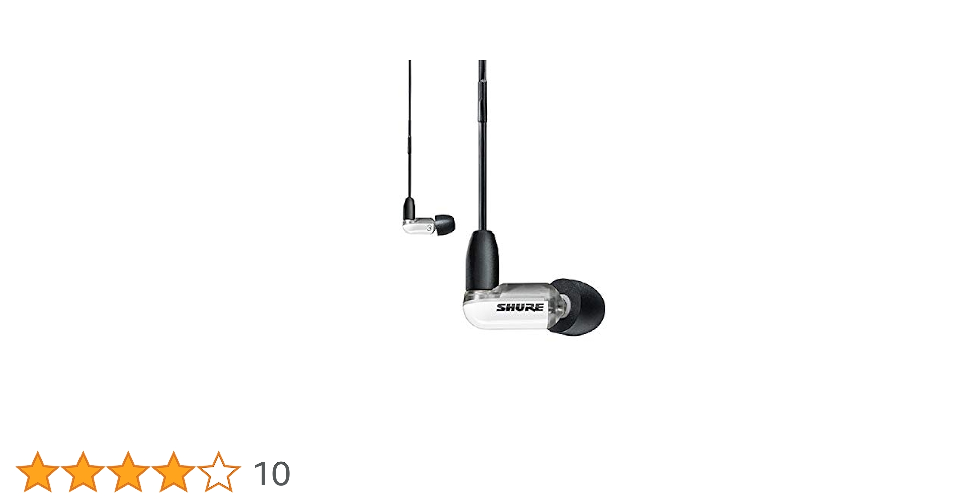 SHURE AONIC 3 ホワイト Shure AONIC 3 Sound Isolating Earphones - White – Kraft Music